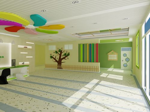 幼儿园室内装饰布置设计装修效果图
